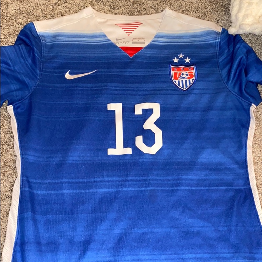 Women’s US soccer team Alex Morgan jersey